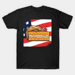 Trump Pie Comedy Parody Tshirt T-Shirt